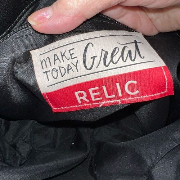 Relic Signature Logo Ladies Handbag Canvas Purse Large Tote - Picture 11 of 16